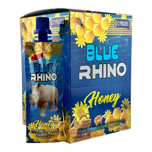 Blue Rhino Honey – 12 Pouches