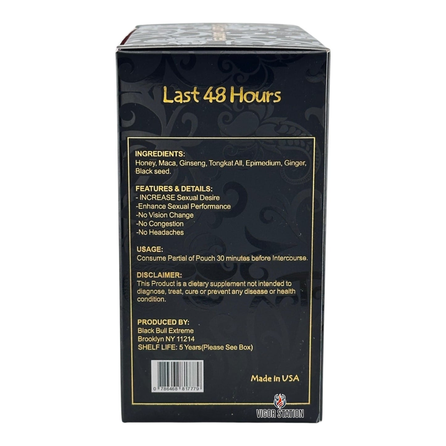 Black Bull Extreme Honey – 12 Pouches