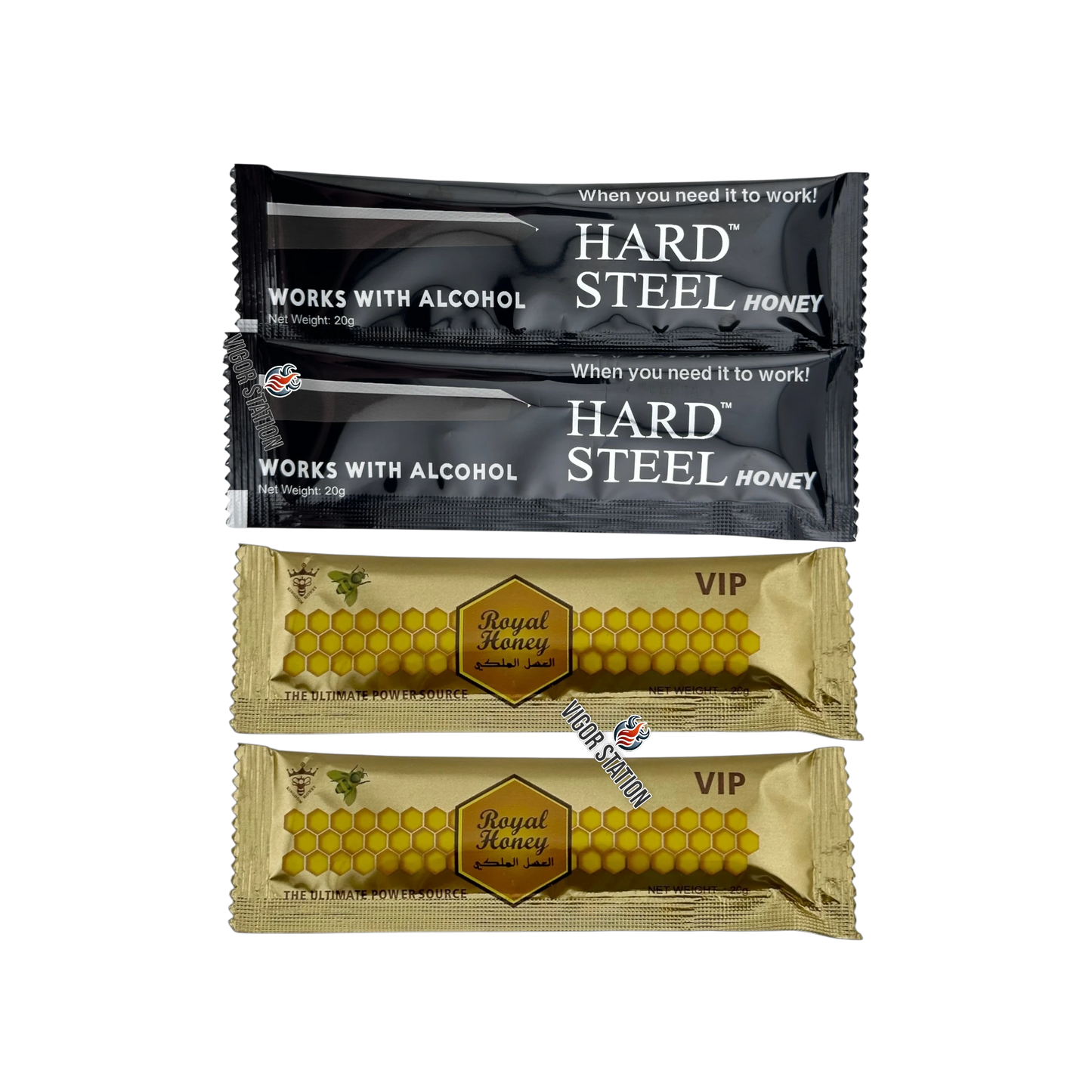 Royal Honey & Hard Steel Combo Pack
