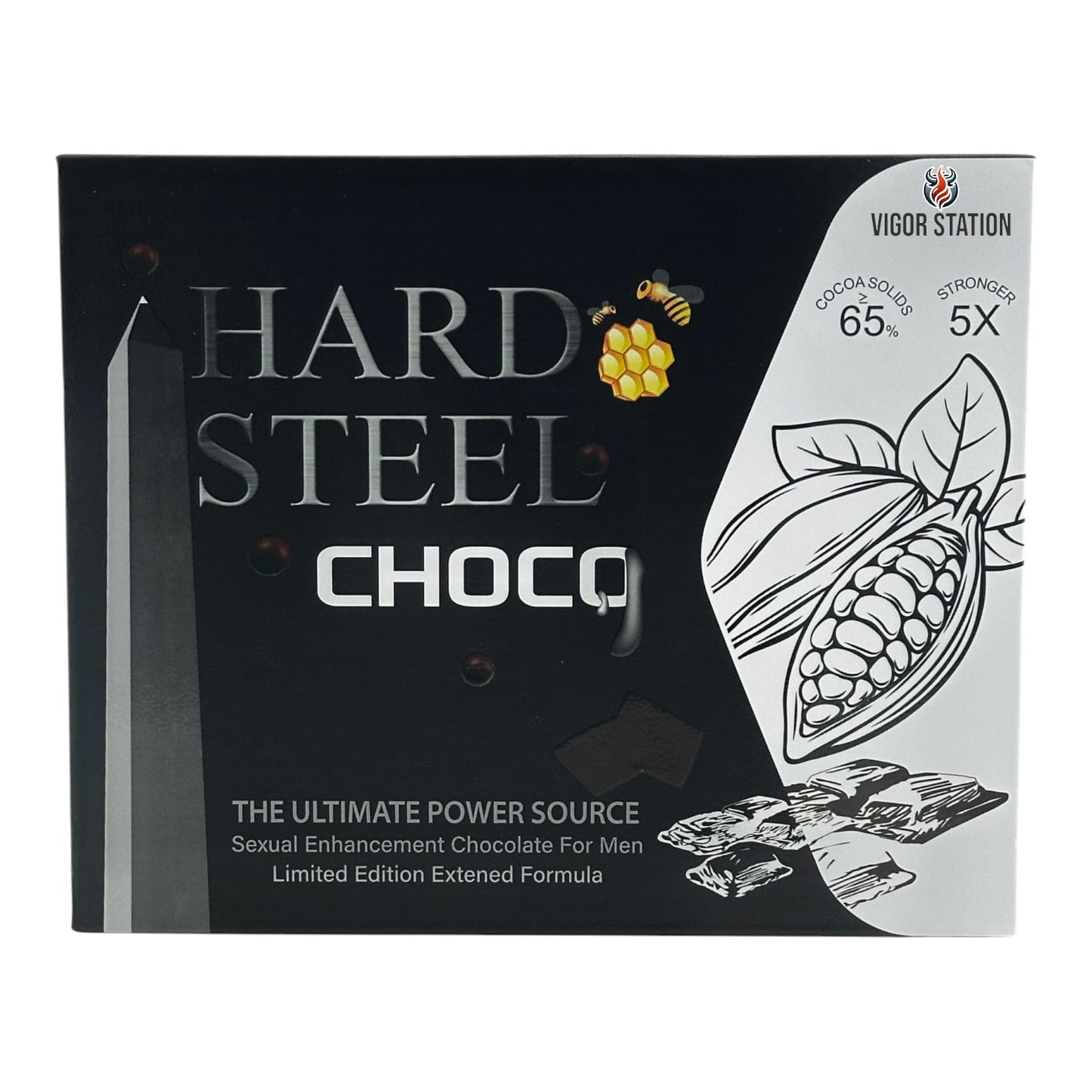 Hard Steel Choco – 12 Pieces