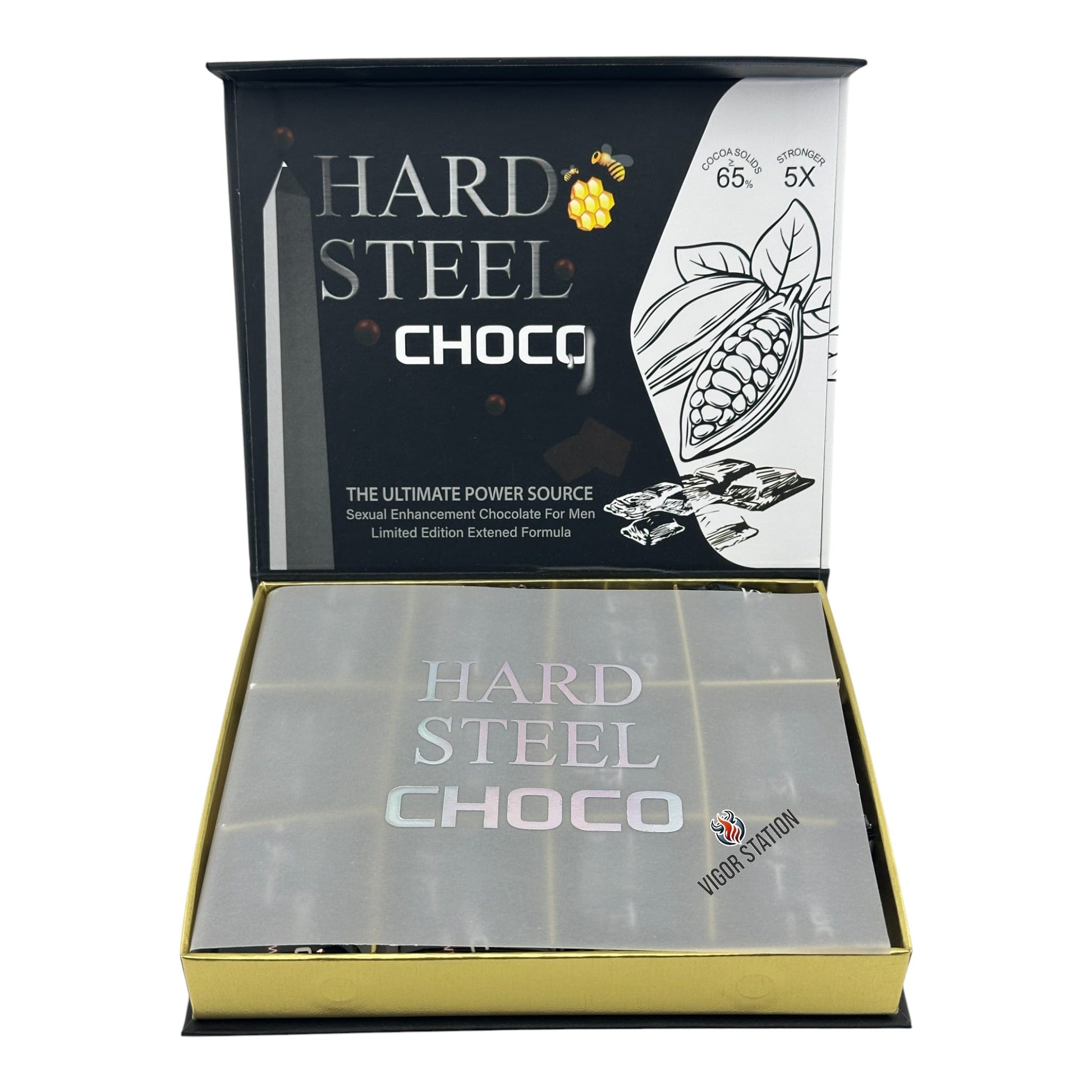 Hard Steel Choco – 12 Pieces