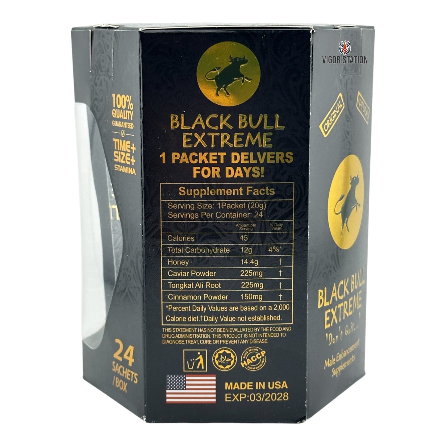 Black Bull Honey – 24 Pack