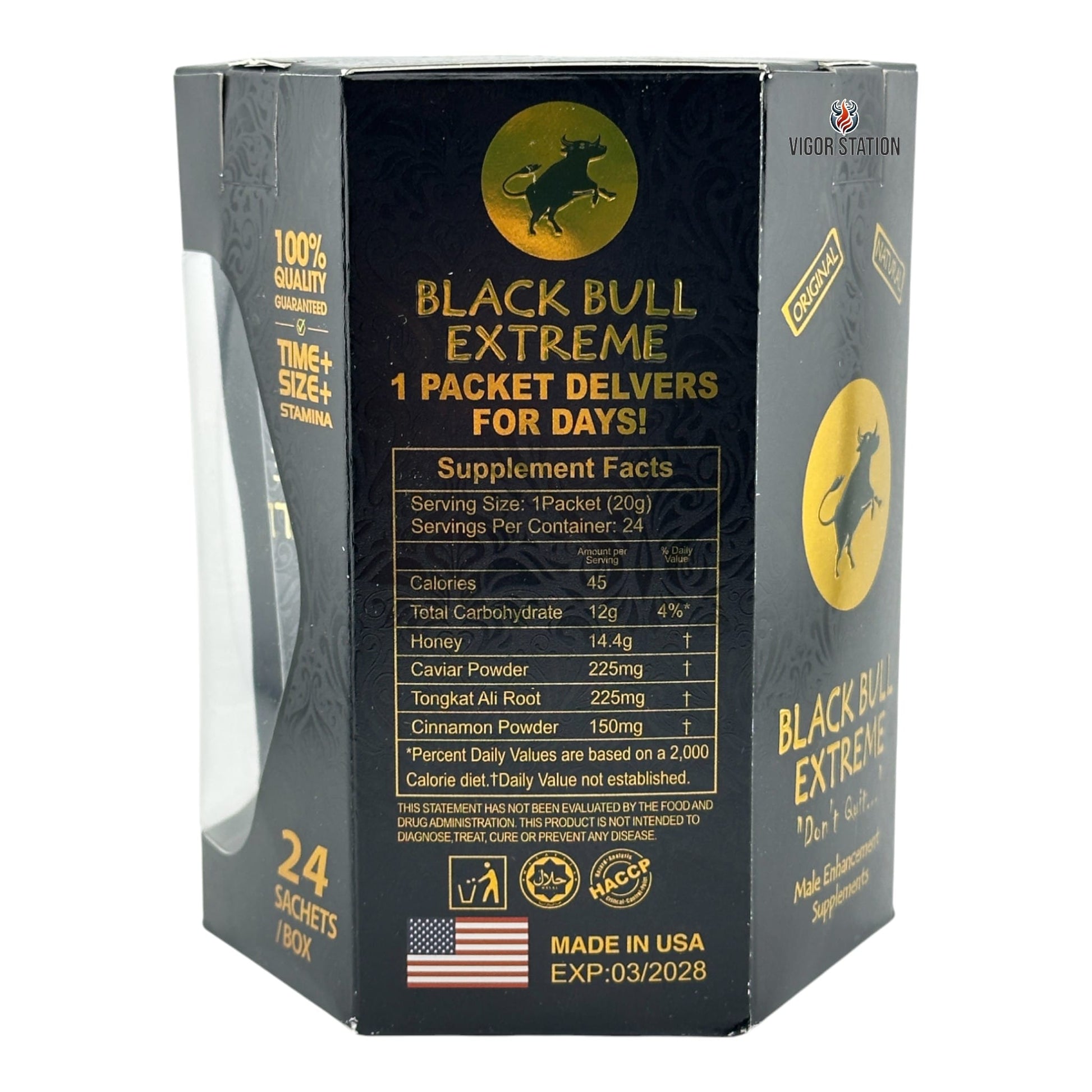 Black Bull Honey – 24 Pack