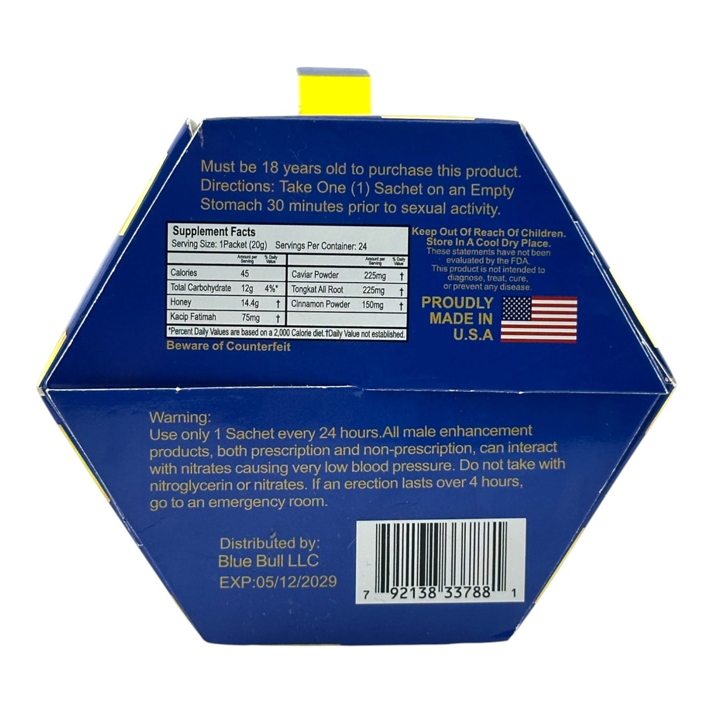 Blue Bull Honey – 24 Pack