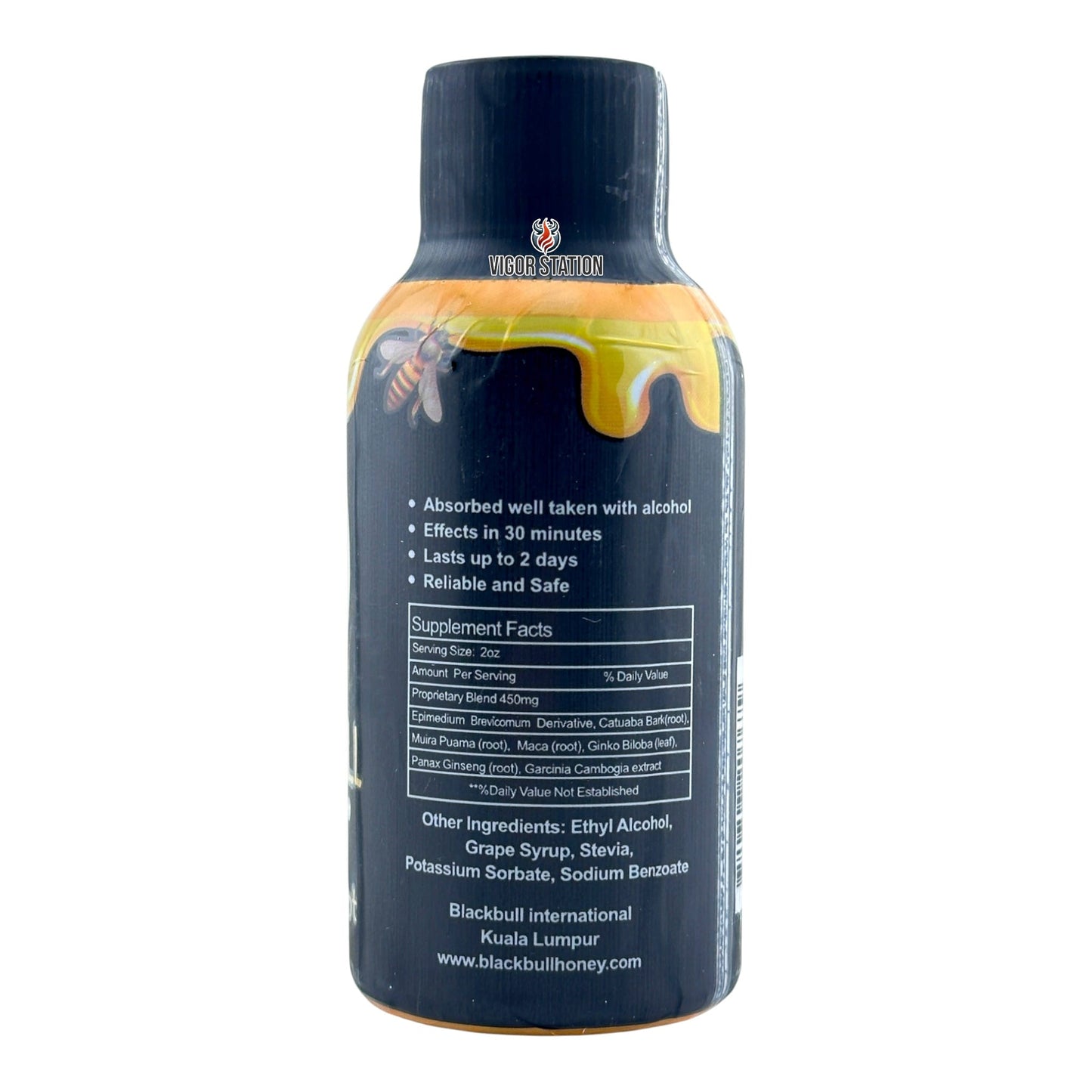 Black Bull Liquid Shot – 2oz