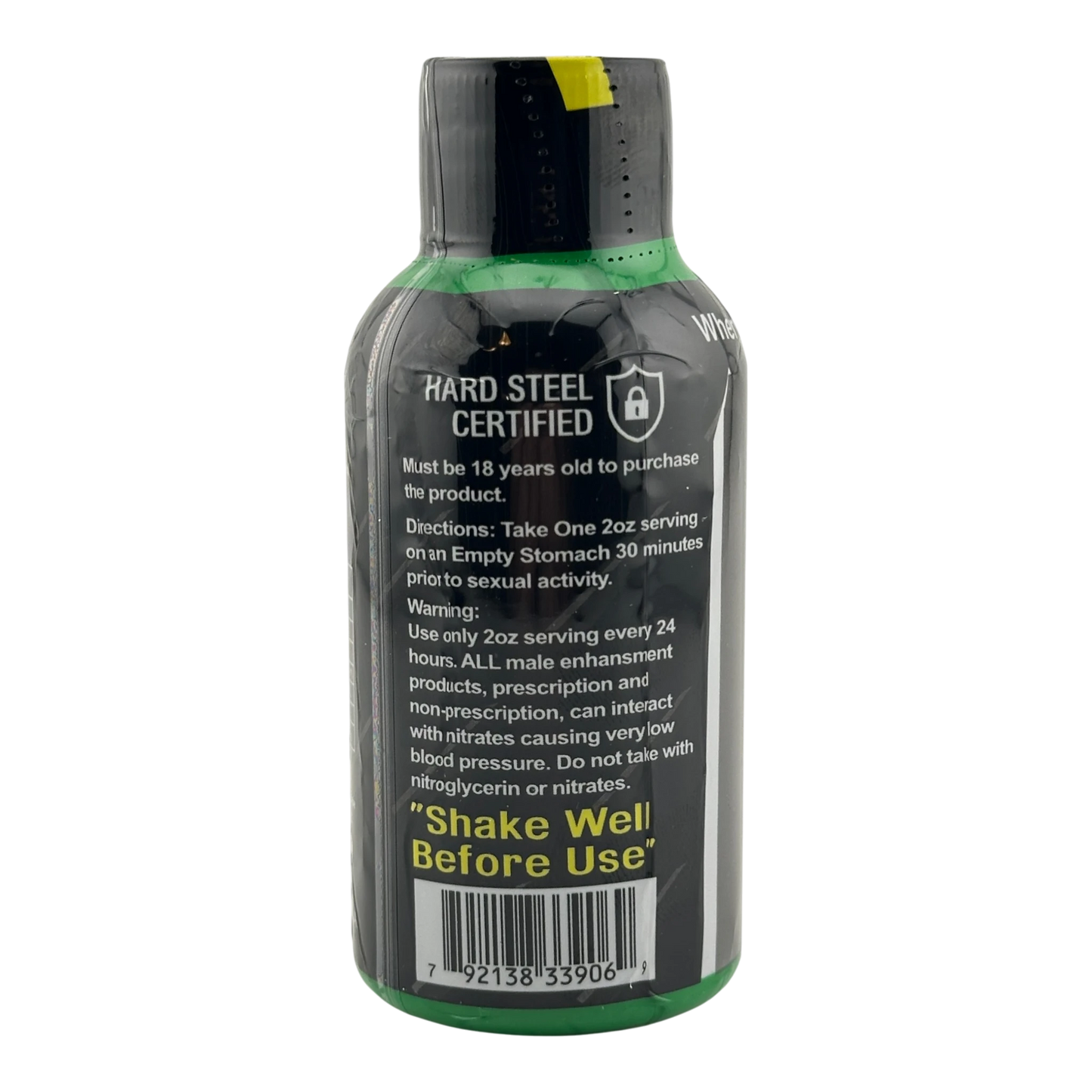 Hard Steel Liquid Shot – 2oz