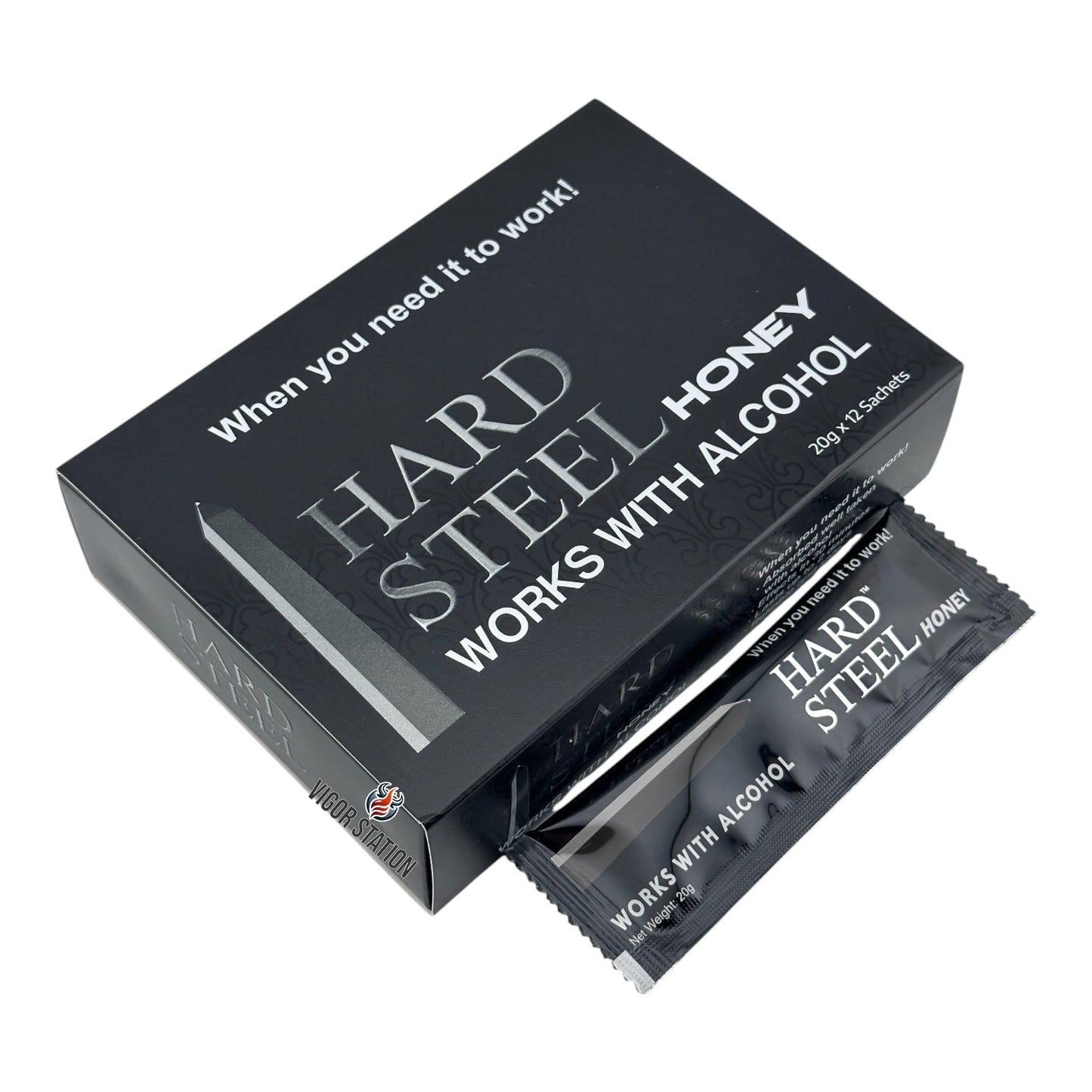 Hard Steel Honey – 12 Pack