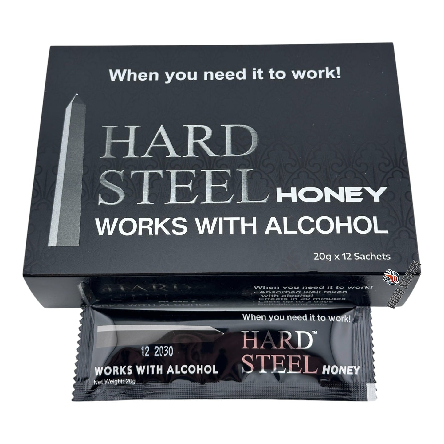 Hard Steel Honey – 12 Pack