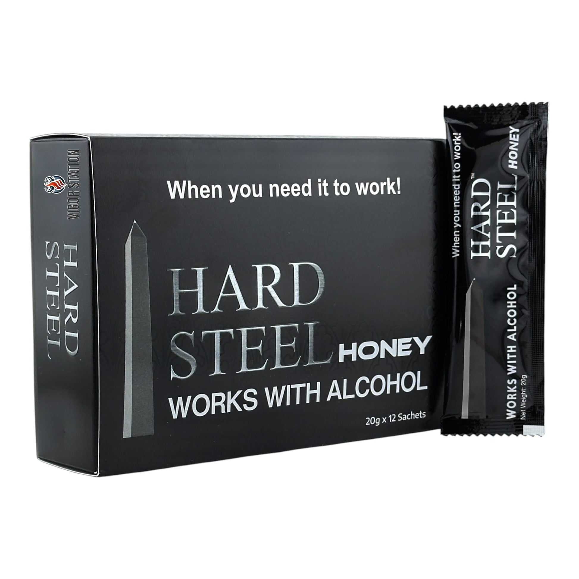 Hard Steel Honey – 12 Pack