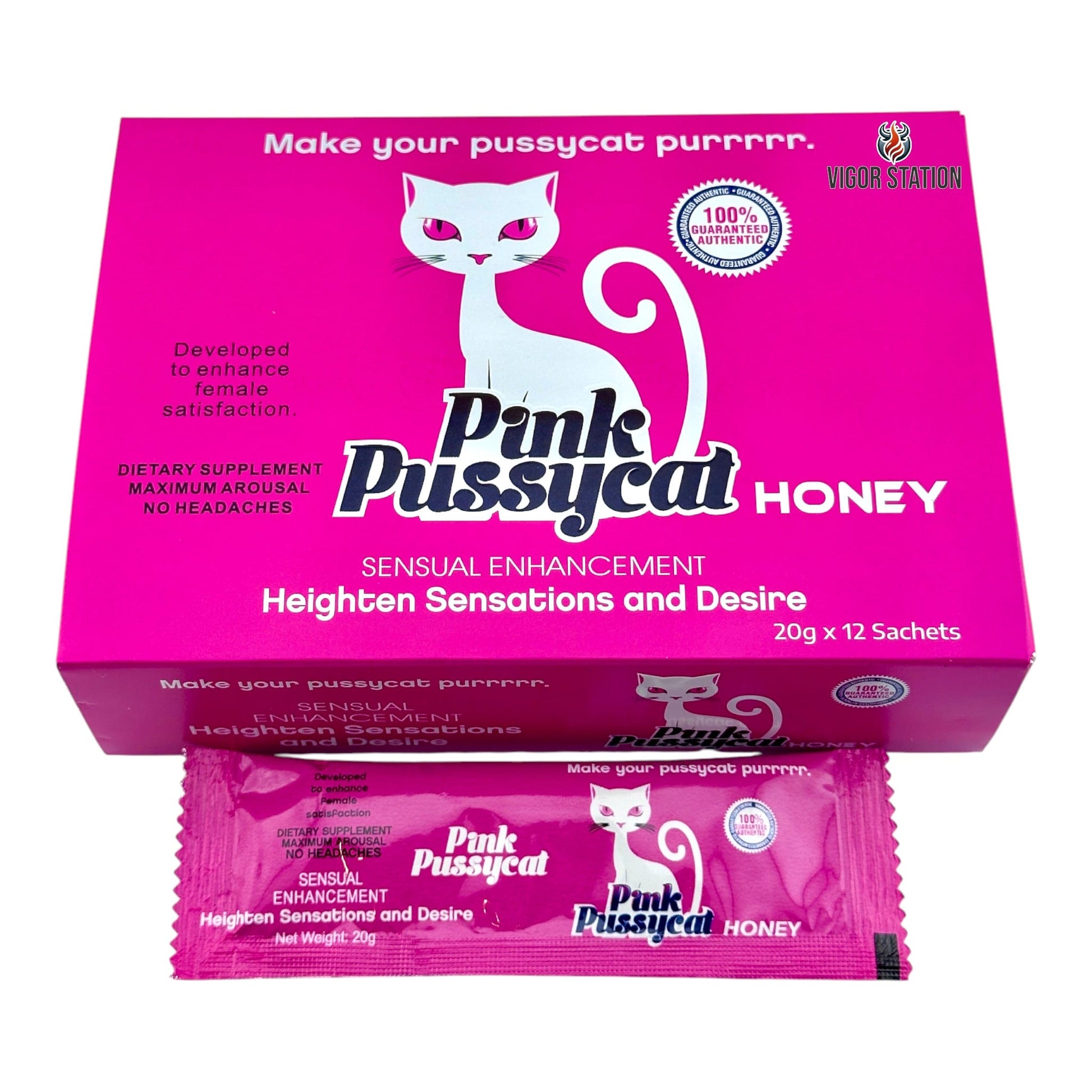 Pink Pussycat Honey – 12 Pack