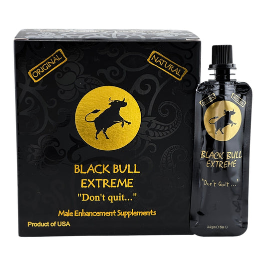 Black Bull Extreme Honey – 12 Pouches