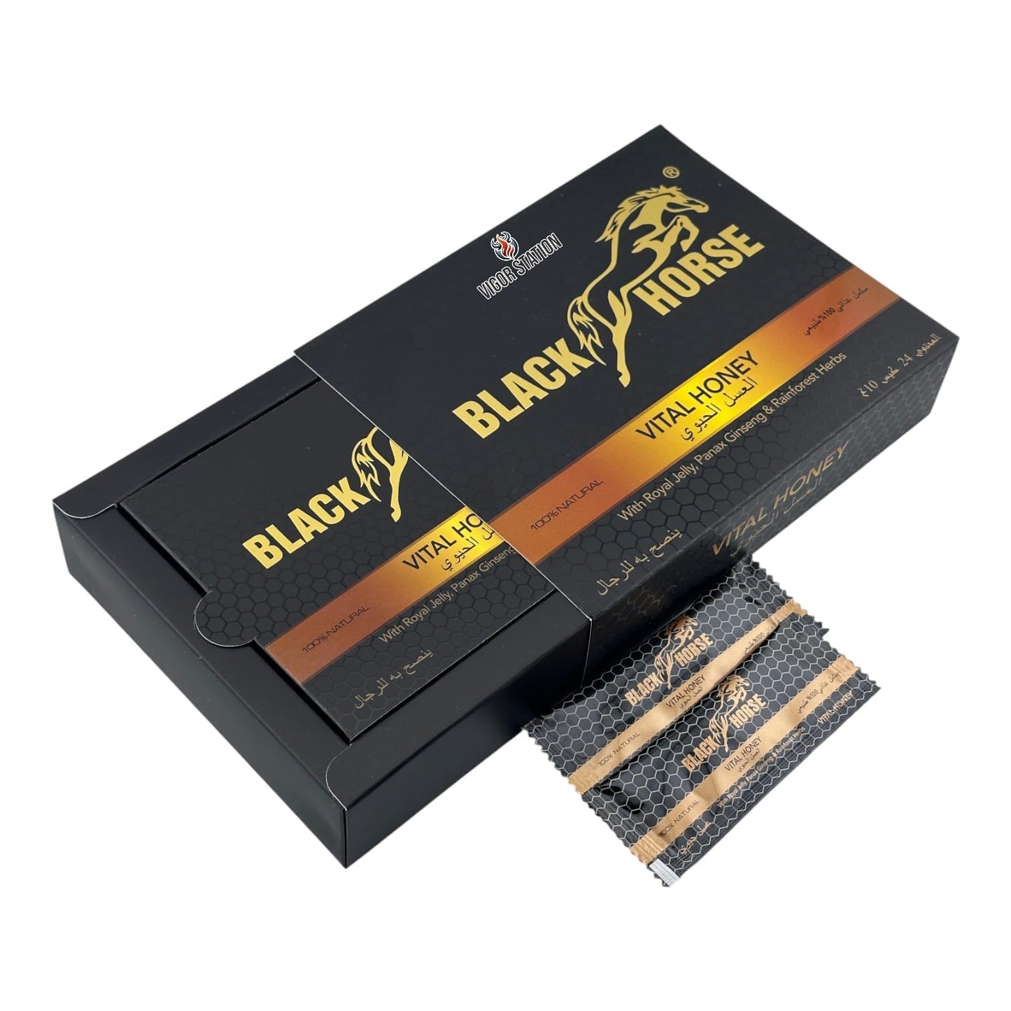 Black Horse Honey – 24 Pack