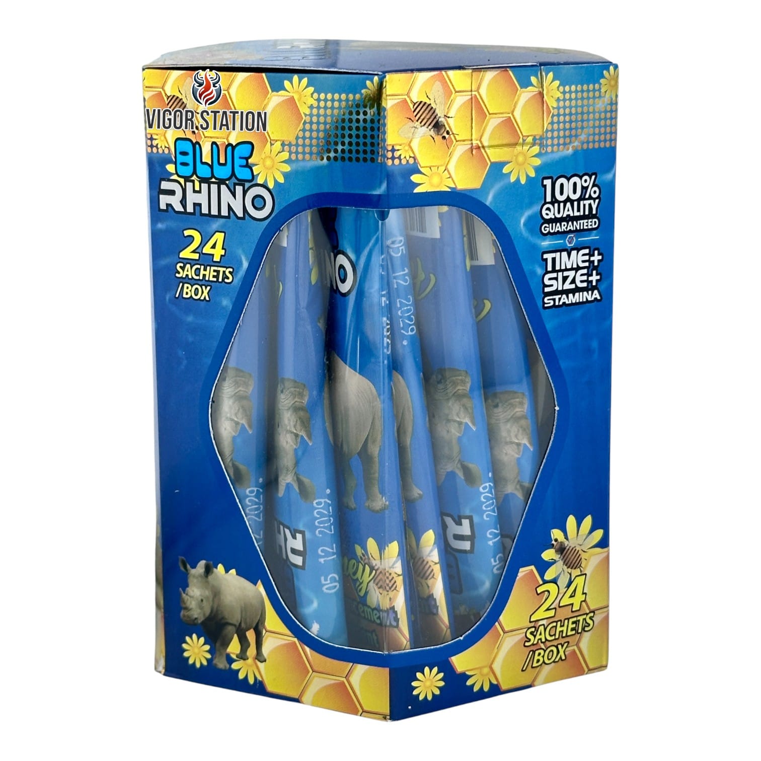 Blue Rhino Honey – 24 Pack