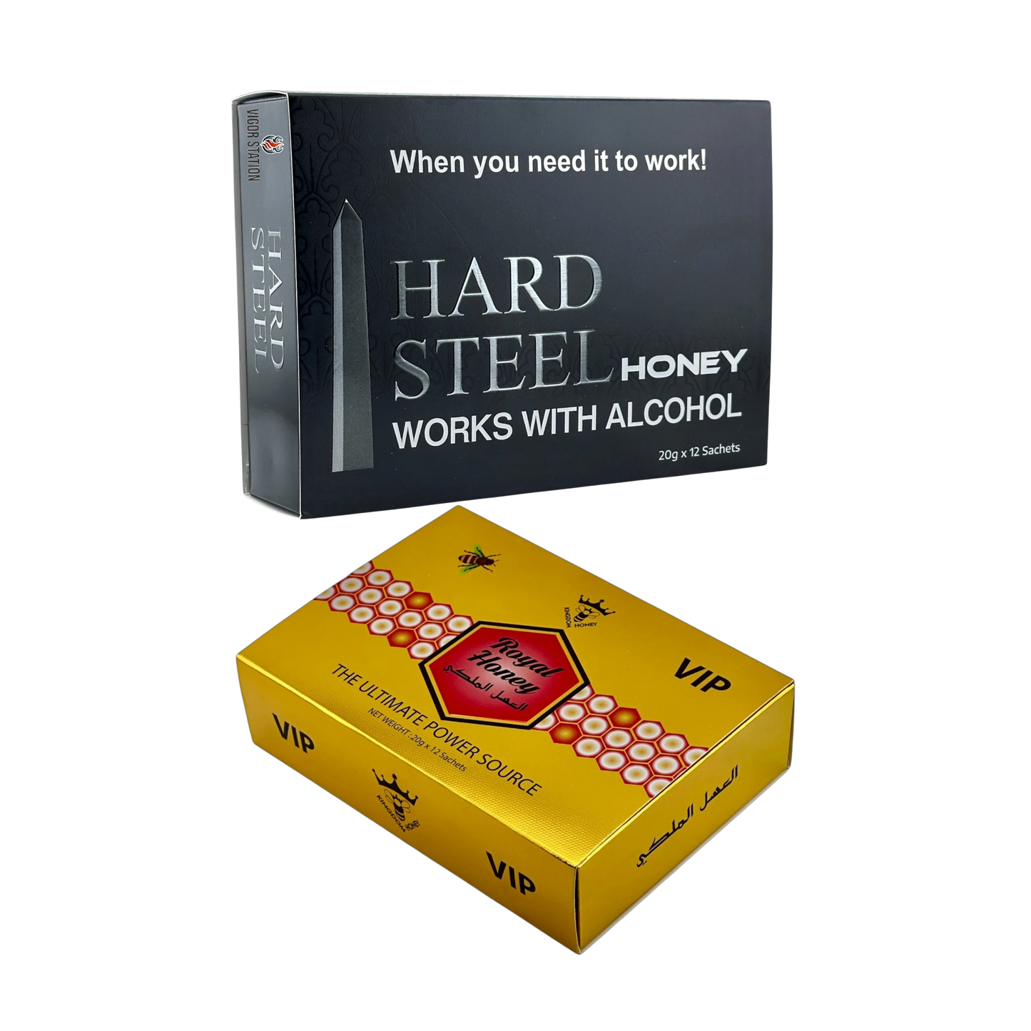 Royal Honey & Hard Steel Combo Pack