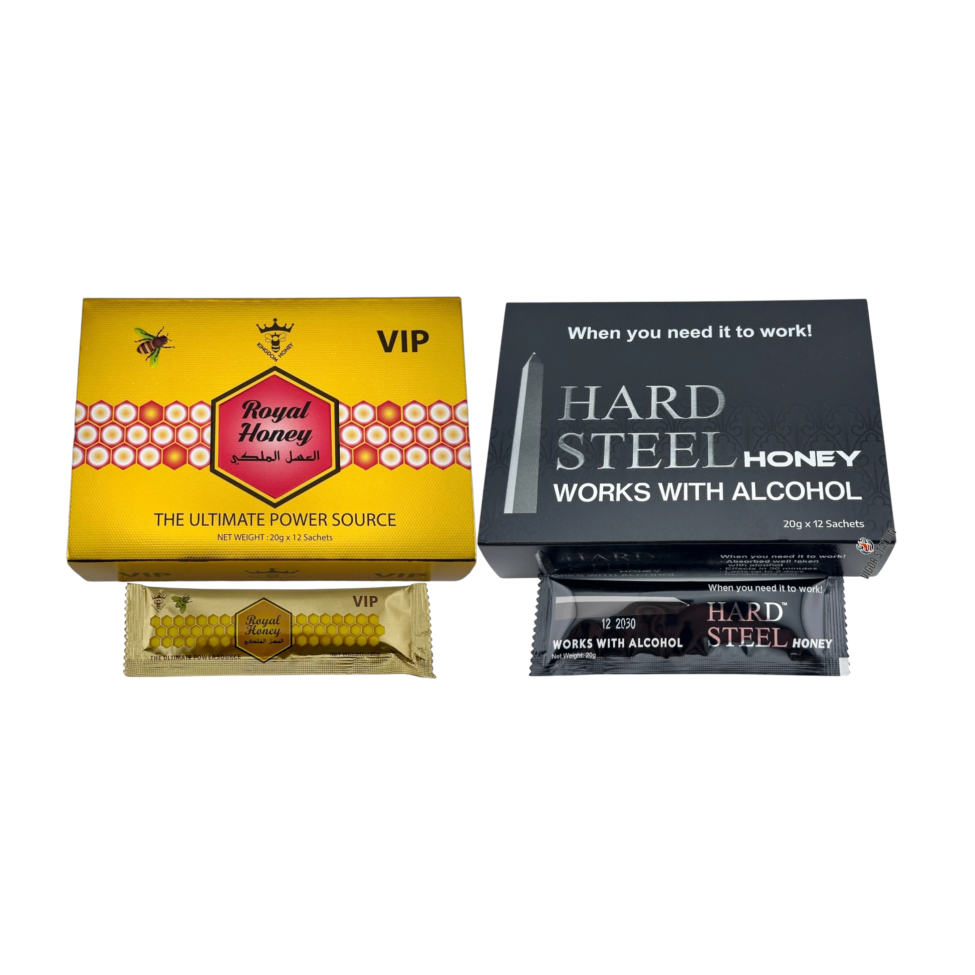 Royal Honey & Hard Steel Combo Pack