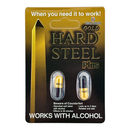Hard Steel Plus Pill – 2 Capsules