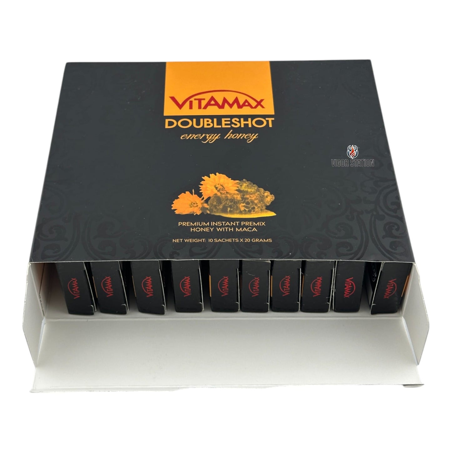 Vitamax Doubleshot Energy Honey – 10 Pack