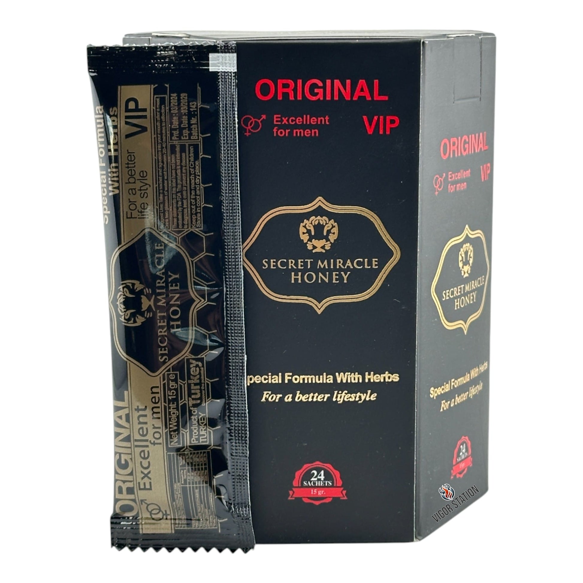 Secret Miracle Honey – 24 Pack