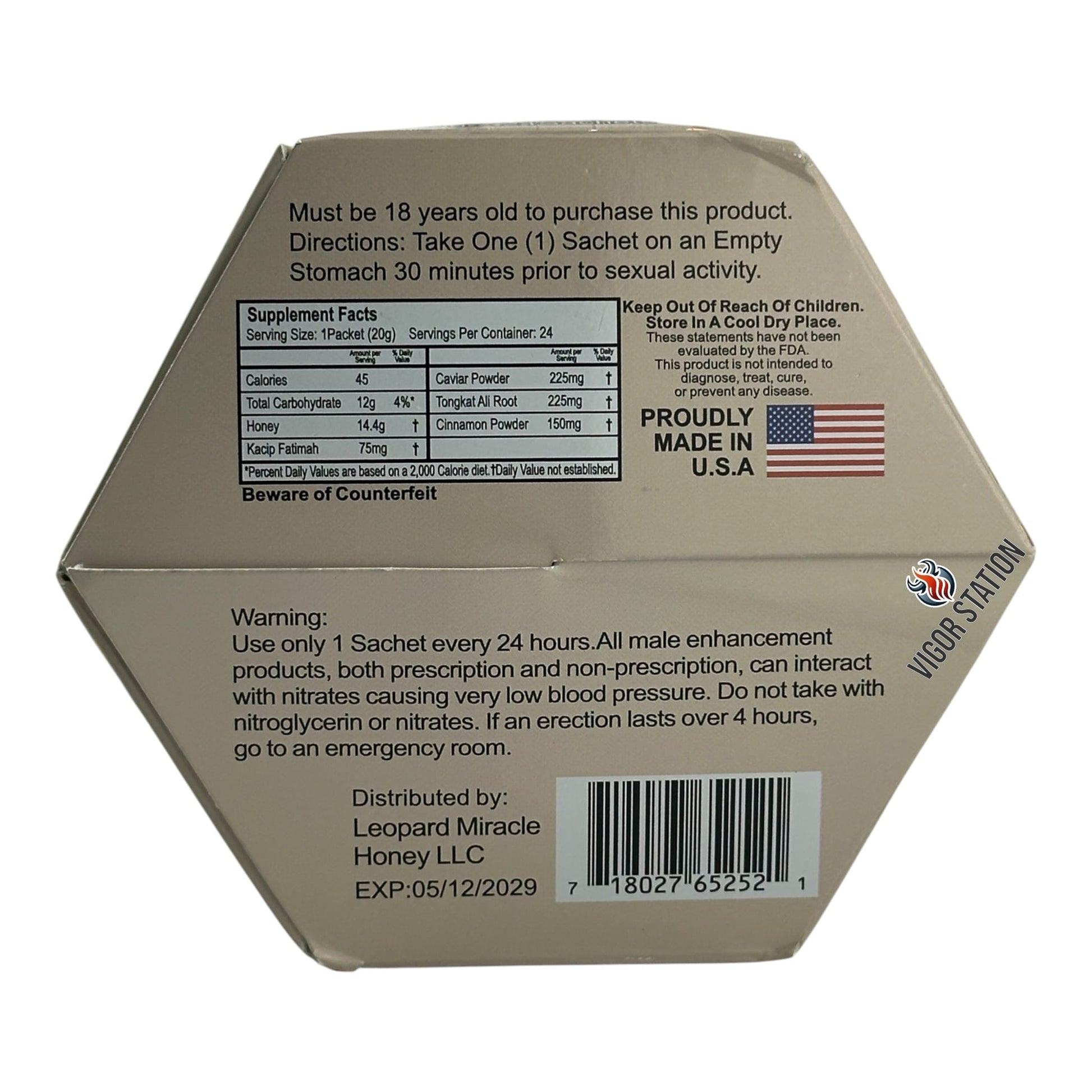 Leopard Honey – 24 Pack