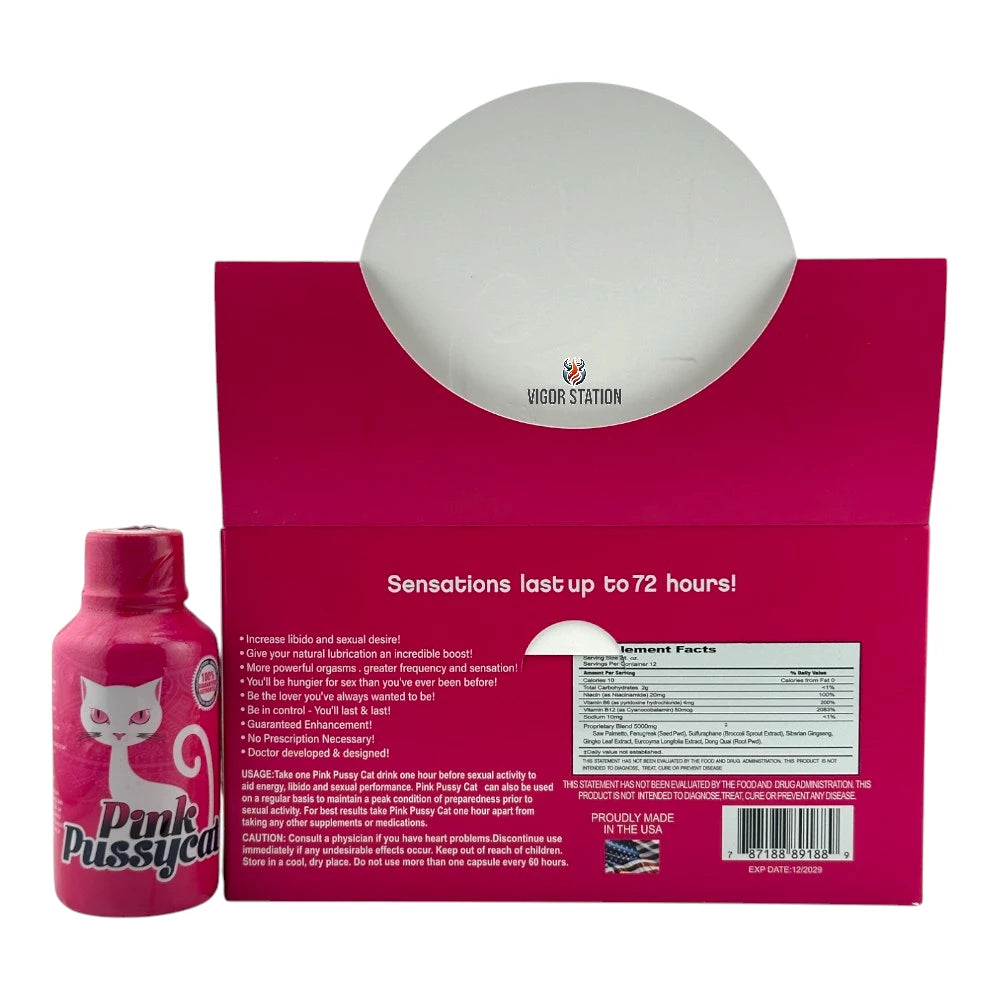 Pink Pussycat Liquid Shot – 2oz