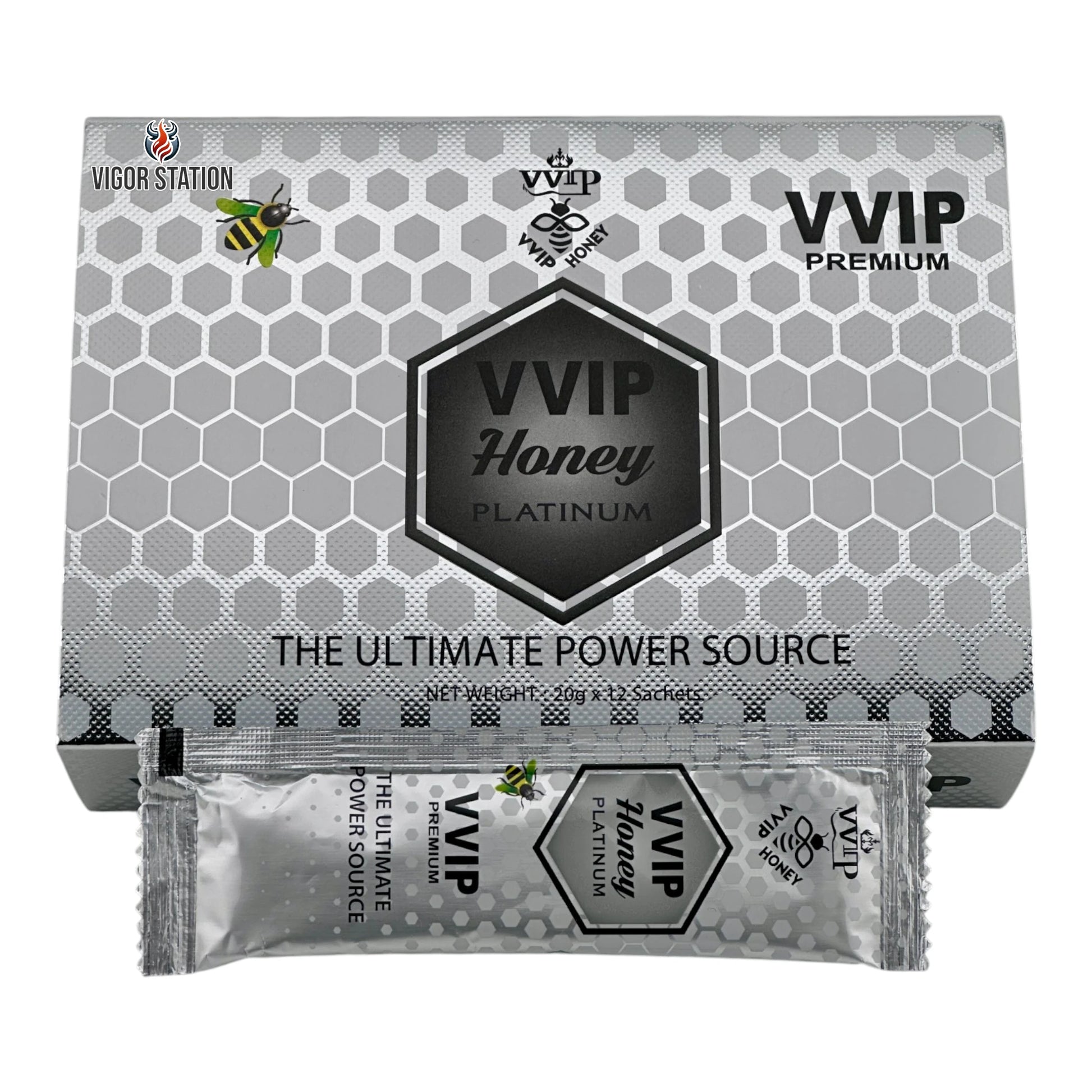 VVIP Platinum Honey – 12 Pack