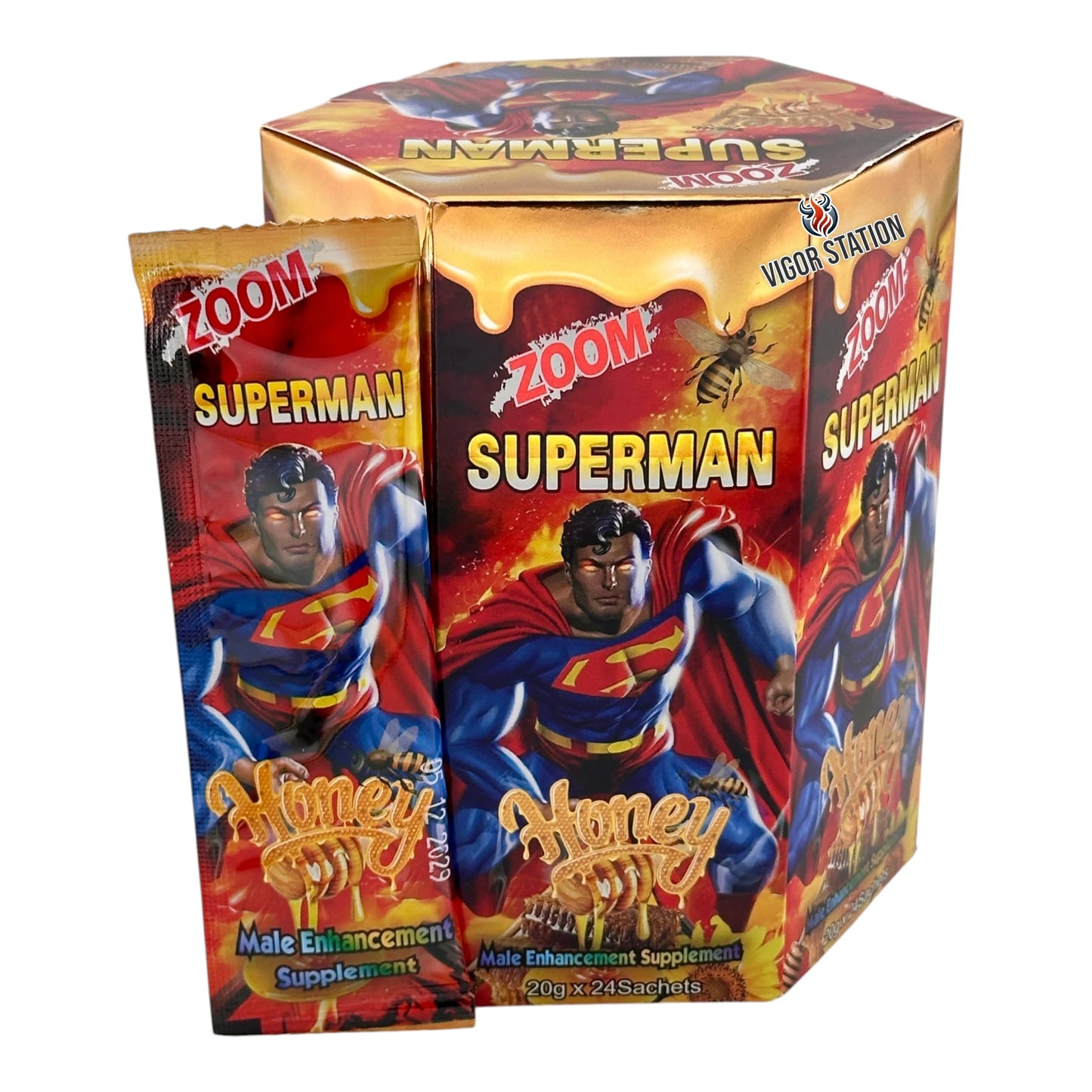 Zoom Superman Honey – 24 Pack